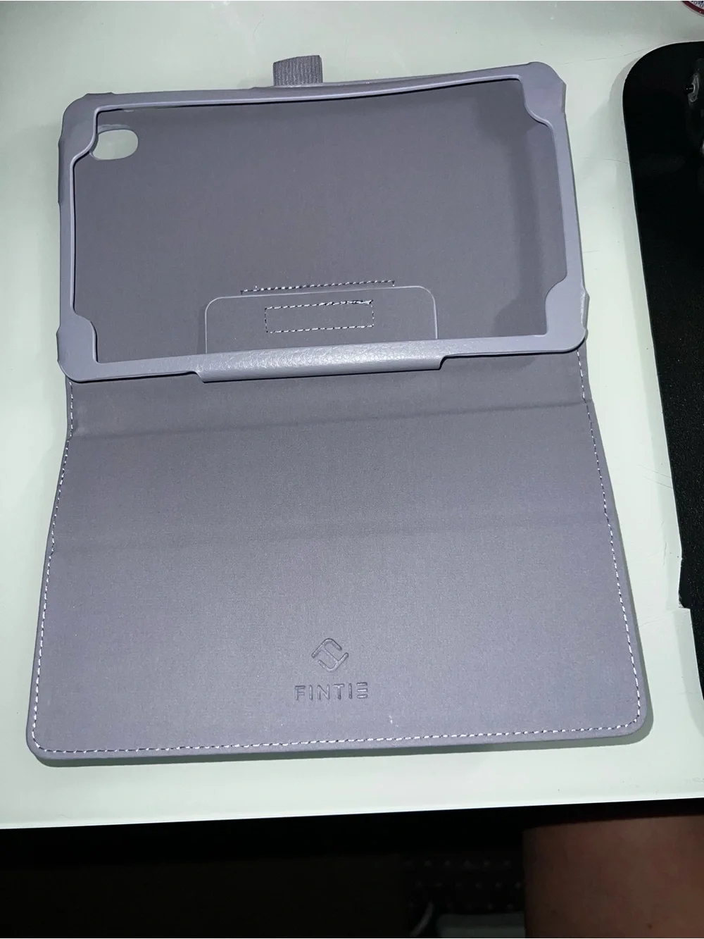 Fintie Purple Marble Folio Tablet Case with Gold Vein Accent